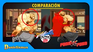 Diferencias en Street Fighter Alpha 2 - Ps1/Psx y Sega Saturn comparación de ambas versiones