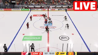 ICE HOCKEY LIVE🔴 Canada vs Germany | 2023 IIHF World Championship Final - 28th May 2023 Match NHL 23