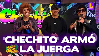 'Chechito' hizo bailar a todos en la Fiesta Chicha del Jirón del Humor