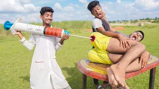 Must Watch Very Special New Funny Video 2024 Doctor Funny Video Injection Wala Funny Video Ep 21