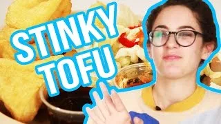 Americans Try Stinky Tofu For The First Time