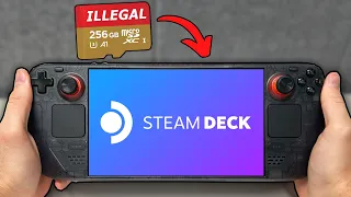 This Steam Deck SD Card is NOT legal... 😬