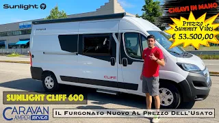 Sunlight Cliff 600 - IL FURGONATO NUOVO AL PREZZO DELL'USATO !