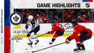 Jets @ Capitals 10/18/22 | NHL Highlights