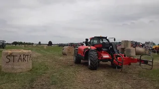 Krautuvų MANITOU akrobatinis pasirodymas. Traktorių šventė 2019. Kaišiadorys