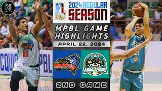 MPBL HIGHLIGHTS: NEGROS MUSCOVADOS VS ZAMBOANGA MASTER SARDINES (APRIL 22, 2024)