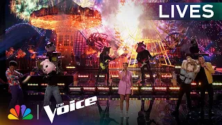 Bryan Olesen, Maddi Jane and Nathan Chester Perform "Just Like Heaven" | The Voice Lives | NBC