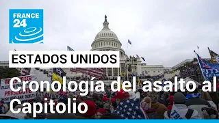 Así ocurrió el asalto al Capitolio de los Estados Unidos el 6 de enero de 2021 • FRANCE 24