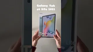 Galaxy Tab S6 Lite 2022 - Perfecta para estudiar o trabajar 📚✍🏻