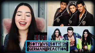GERMAN REACTION | Student of the Year Vs Student of the Year 2 - Which Bollywood Song Do You Like?