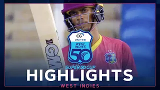 Bishop Scores 95* | Combined Campuses and Colleges v West Indies Academy | CG United Super 50 2023
