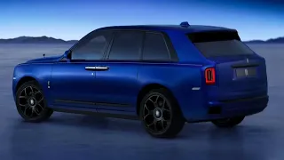 Rolls-Royce Black Badge Cullinan 'Blue Shadow' is inspired by outer space