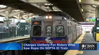 Charges Unlikely For Riders Who Saw SEPTA El Train Rape, Prosecutors Say