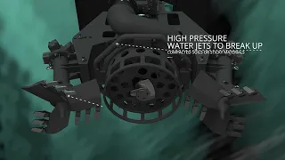 DRAGFLOW - DRH CABLE DREDGE VIDEO RENDER