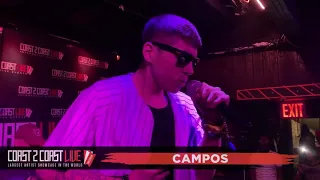 Campos Performs at Coast 2 Coast LIVE | NYC All Ages 6/20/19