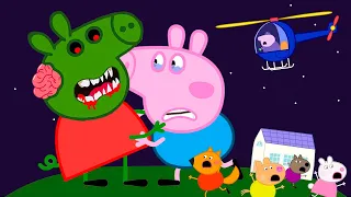 Zombie Apocalypse, Zombies Appear Visit Peppa Pig City🧟‍♀️ | Peppa Pig Funny Animation