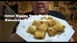 James Higgins Open World . Homemade Roast Potatoes in the Air Fryer