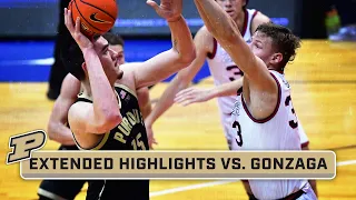 Gonzaga vs. Purdue | Extended Highlights | Big Ten Men's Basketball | Nov. 20, 2023