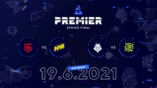 Gambit vs NAVI, G2 vs NIP | BLAST Premier Spring Final Day 5