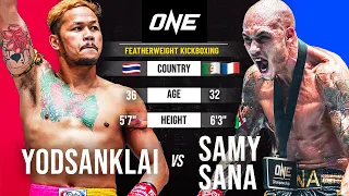 Ended His Seven-Year Win Streak 🤯 Samy Sana vs. Yodsanklai Full Fight