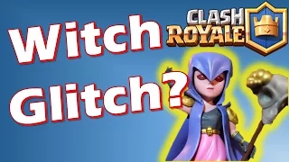 Clash Royale Tips - WITCH GLITCH? - Deck Idea or Exploit?