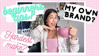 Chatty Q&A: Beginners sewing tips, my favourite make & more!