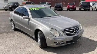 2008 Mercedes Benz E-350 walk around