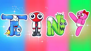New GARTEN of BANBAN and RAINBOW FRIENDS Become ALPHABET Lore (All Letters) #2 | GM Colors Animation