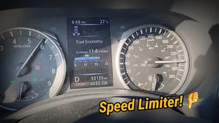 Q50 AWD 3.0t Top Speed!