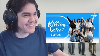 TWICE DINGO KILLING VOICE | REACTION