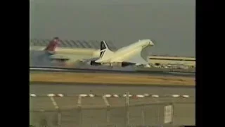 Airliners 5 - 1995 JFK British Airways Concordes