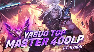 IL JOUE YASUO TOP EN MASTER 400LP (Ft Kyrou)