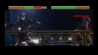 Iron Man vs Aldrich Killian...with healthbars