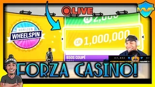 Forza Horzion 4 Casino Live! *Rare Car Giveaways!*
