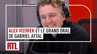 Alex Vizorek et le grand oral de Gabriel Attal