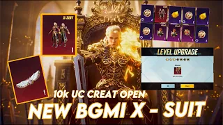 NEW X-SUIT - IGNIS X-SUIT - BGMI CRATE OPEN 🔥 GOD LEVEL LUCK 🔥😱🥶MY BIRTHDAY SPEACIAL
