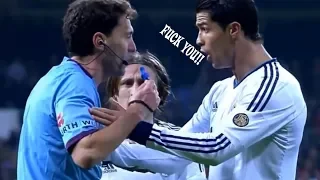 When Cristiano Ronaldo was arrogant to Referees!