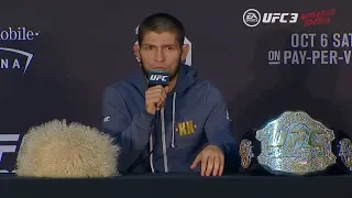 UFC 229: Post-fight Press Conference