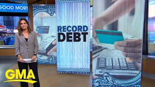 Credit card and household debt hit record high