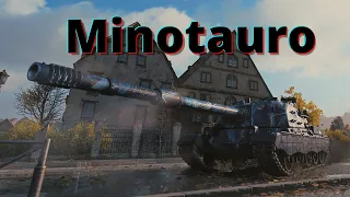 World of Tanks 4 Kills 11,1k damage Minotauro - My battle My rules