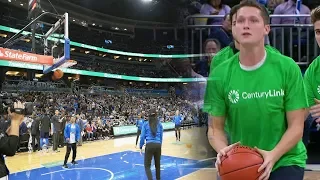 MAKING A $5,000 NBA HALF COURT CONTEST SHOT