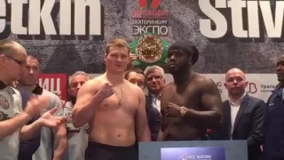 Alexander Povetkin vs Bermane Stiverne/Александр Поветкин - Бермейн Стиверн