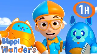 Blippi Wonders - ALL OF SEASON 1! | Blippi Animated Series | Educational Cartoons for Kids | Toys