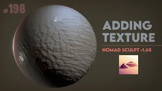 How to Add Texture in Nomad Sculpt v1.68 | Tutorial