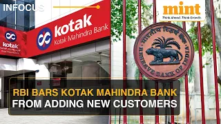 RBI Blow To Kotak Mahindra Bank; No New Credit Cards,  No New Online Customers | Details