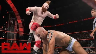 Cesaro vs. Sheamus: Raw, 1. August 2016