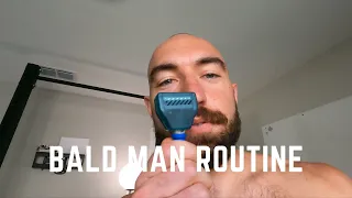 Shaving Head Routine