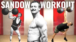 I ATTEMPTED EUGENE SANDOW'S WORKOUT | The Original Bodybuilder