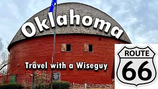 Route 66 Oklahoma - every town along the way - 46 of them!