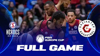 Heroes Den Bosch v Gaziantep | Full Basketball Game | FIBA Europe Cup 2022-23